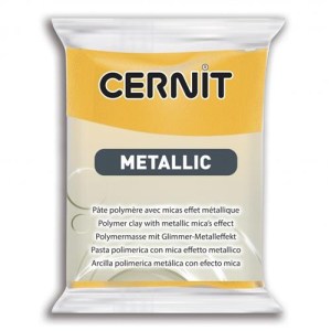Cernit Metallic, 56Gr - 700 Giallo