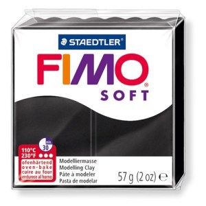 Fimo 9-Soft 57Gr Nero