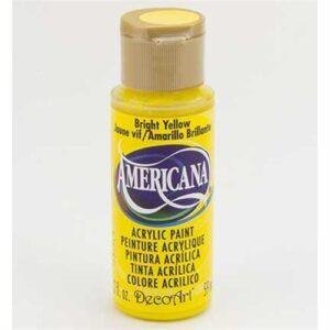 Americana Decoart Da227 Bright Yellow Ml. DA227