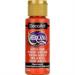 Americana Decoart Da385 59Ml Warm Sunset DA385