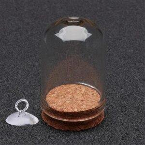 Ampolla Vetro 36.5X22mm Pendente AJEW P043 S