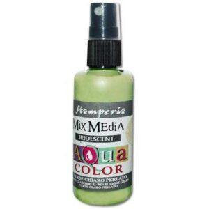 Aquacolor Kaq033 60Ml Perlato Verde Chiaro KAQ033
