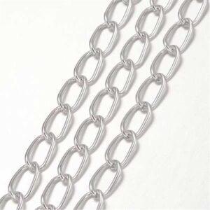 Bigiotteria Catena Alluminio Contortoarg. 12X65X13Mm 1Mt X CHA K001 11S