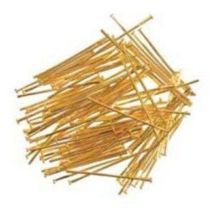 Bigiotteria Chiodini A T Dorato 40Mm 100Pz HPG4.0cm