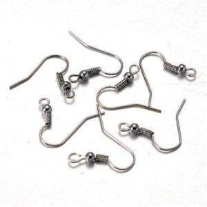 Bigiotteria Orecchino Monachella 20Mm 100Pz Nero E135 NFB