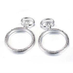 Bigiotteria Pendenti Cavi Gioielli 535X37 Platino PALLOY T005 02P FF