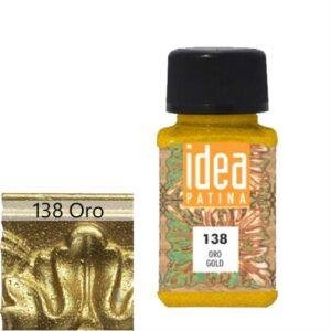 Colori Metallici Idea Patina 138 Oro M3914138