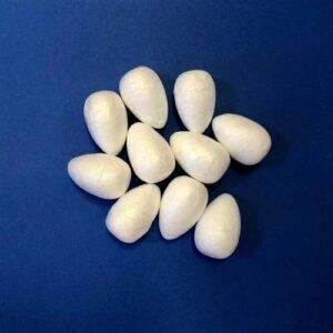 Coni Di Polistirolo Bianco 30X18Cm 10Pz