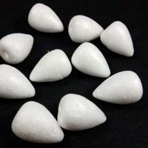 Coni Di Polistirolo Bianco 35X25 Cm 10Pz