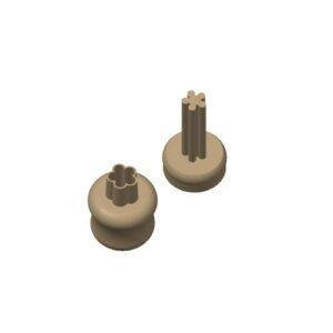 Cutter Espulsione Resina Fiore 5 08Cm CUOF508