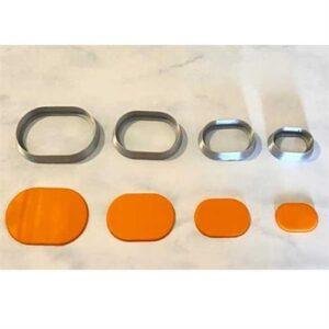 Cutter Jewelry Line Geometric Ovale Round LG