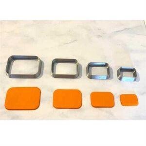 Cutter Jewelry Line Geometric Rettangolo Round LG