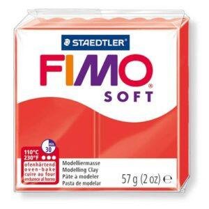 Fimo 24 Soft 57Gr Rosso Indiano 8020