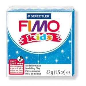 Fimo Kids 312 Blu Glitter 8030