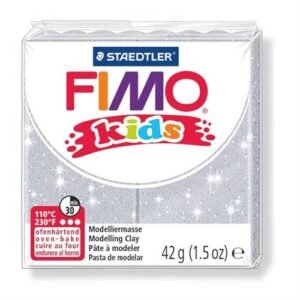Fimo Kids 812 Argento Glitter 8030