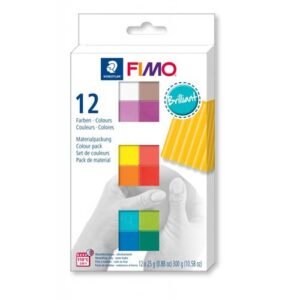 Fimo Soft Brilliant Kit 12X25gr 8023 C12