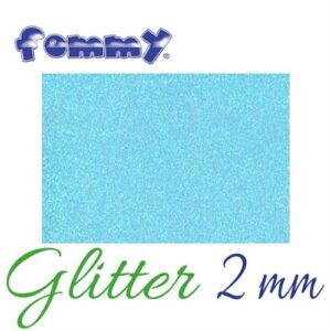 Fommy Glitter 40X60 2Mm Azzurro Baby GEGLI048