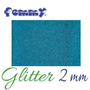 Fommy Glitter 40X60 2Mm Ciano GEGLI290