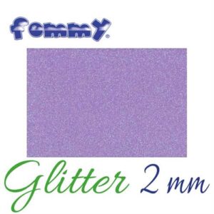 Fommy Glitter 40X60 2Mm Lilla GEGLI044