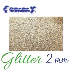 Fommy Glitter 40X60 2Mm Oro Freddo GEGLI026