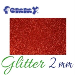 Fommy Glitter 40X60 2Mm Rosso GEGLI030