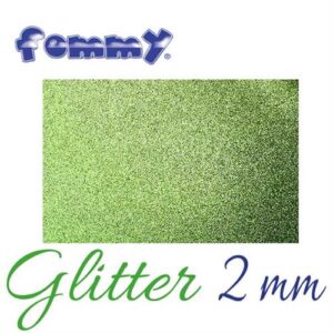 Fommy Glitter 40X60 2Mm Verde Lime GEGLI390