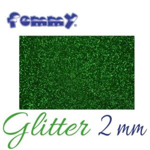 Fommy Glitter 40X60 2Mm Verde Natale GEGLI006