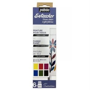 Kit Scoperta Setacolor Tessuti Chiari Scoperta 6X20 Ml