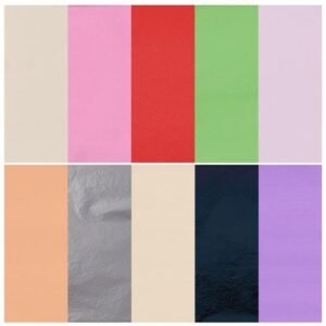 Lamina Metallo 20Fg 10 Col Assortiti