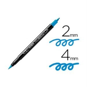 Lyra Aqua Brush Duo Pennarello A Due PunteCeruleo L6520048