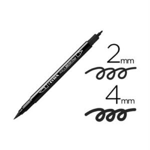 Lyra Aqua Brush Duo Pennarello A Due PunteNero L6520099