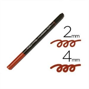 Lyra Aqua Brush Duo Pennarello A Due PunteRosso Indiano L6520092