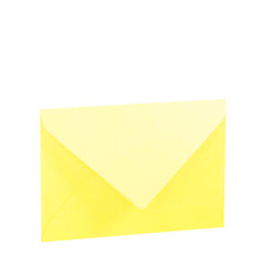 Paperado Papier Busta B6 Foderata 125X176 5 Pz Giallo Soleil