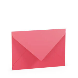 Paperado Papier Busta B6 Foderata 125X176 5 Pz Rosso Pomodoro