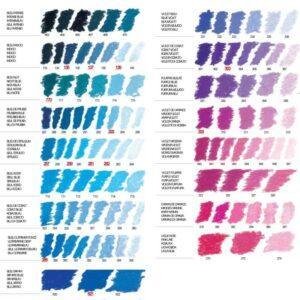 Pastelli Soft Sennelier Blu-Rosa