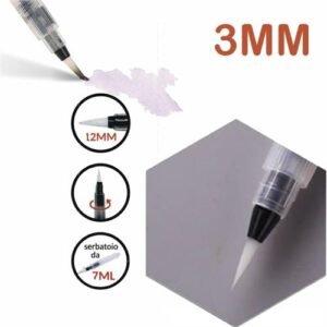 Pennello Acqua Punta Tonda 3Mm WB3