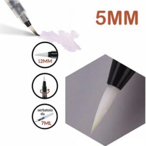 Pennello Acqua Punta Tonda 5Mm WB5