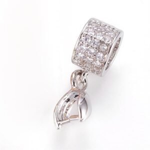 Pinch Bails In Ottone Argento 19Mm KK L167