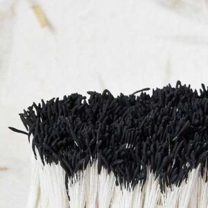 Pistilli Mini 200 Teste Circa Testa Allungata Nera