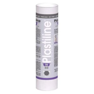 Plastilina Durezza 70 Grigio Scuro 1 Kg Duro 1770T