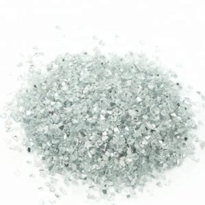 Porporina Di Vetro Grana Grossa 40Gr Trasparente Specchio