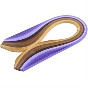 Quilling Strisce Di Carta 39X5mm 20Pz X 6 Colori Sfum. Marrone V DIY J001 5mm A06