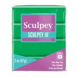 Sculpey Iii 57Gr Emerlad 57G. S302