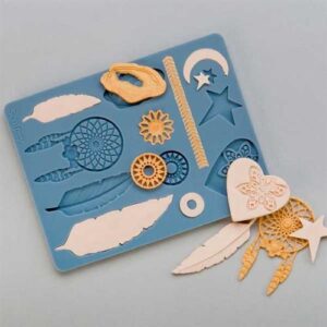 Sculpey Silicone Oven Safe Mold Boho Chic APM63