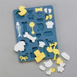 Sculpey Silicone Oven Safe Mold Pet Baby APM65