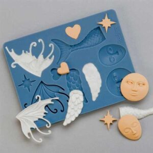 Sculpey Silicone Oven Safe Mold Whimsy APM66