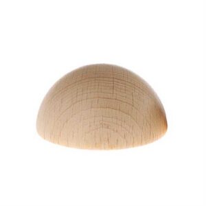 Semisfera Legno Grezzo 30Mm 4Pz 8661