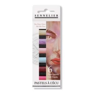 Sennelier Pastelli Soft Ecu Set 6 1 2 Pastelli Ritratto Chiaro N132288