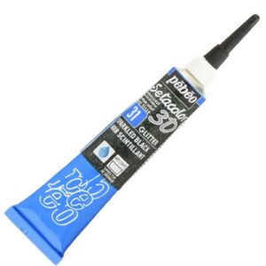 Setacolor 3D Effetto Glitter 20 Ml Nero Scintillante