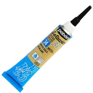 Setacolor 3D Effetto Metallo 20 Ml Oro Bianco